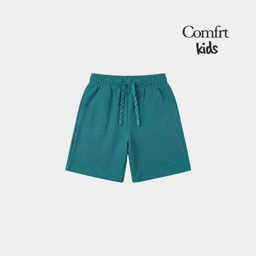 Comfrt | Waffle Kids Lounge Shorts | Waffle Knit Soft 5" Shorts for Boys & Girls