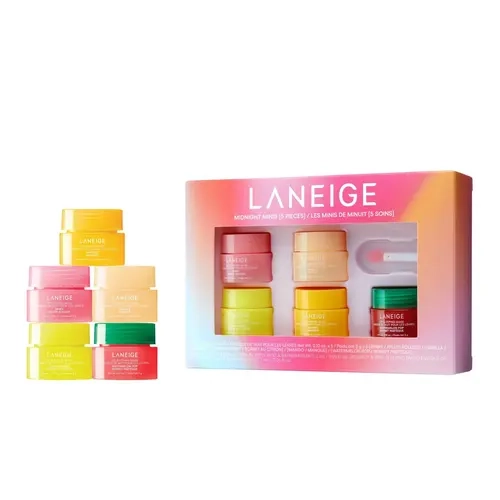 NEW Laneige Midnight Minis, Hydrating Mini Lip Sleeping Mask Treatment 5 pc. Gift Set - Holiday 2026