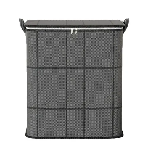 Large Spacious Fabric Storage Bin - Multifunctional Zippered Organizer Storage Bag, Practical Household Carryall for Bedding, Linens, Closet Organization Needs