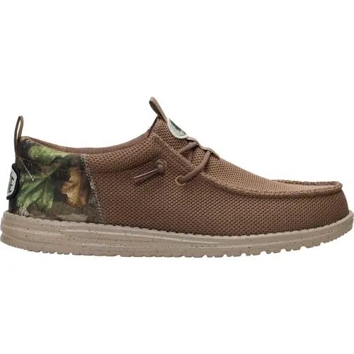 HEYDUDE Mossy Oak CR Wally Funk - Men's Comfortable Slip on Shoes