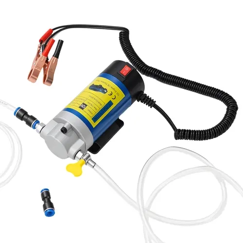GJANSH 12V Self-Priming Electric Oil Extractor Pump Unit, Plug-and-Play Car Repair Tool for Cars/Motorcycles, with Transmission Fluid Extraction & Oil Change Functions,toolupgrade