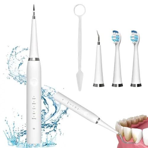 Ultrasonic Dental Plaque Remover - Professional Teeth Cleaning Kit for Tartar & Stain Removal, Safe & Gentle Electric Toothbrush for Cats, Dogs and People #SummerVibes,sohochic