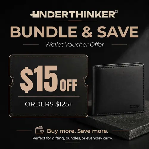 Thank You Gift For Ordering Wallet Of UNDER THINKER, Coupon Come With UNDER THINKER SP 0812 TDF 3