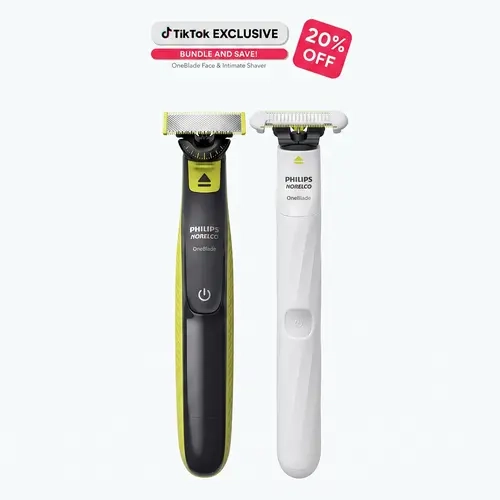 OneBlade 360 Face & OneBlade Intimate Pubic Groomer Bundle