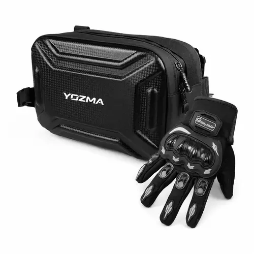Yozma IN10 Cycling Bag+ Black M Size Gloves Bundle (Do Not Purchase. This Item is a Free Gift )