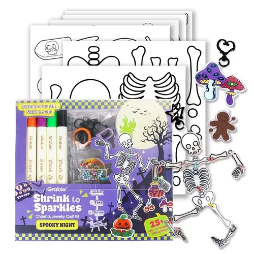 Grabie Shrink to Sparkles Craft Kit - Spooky Night