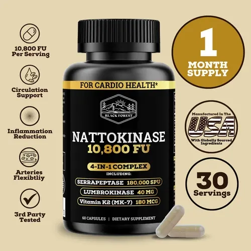 Nattokinase 4-in-1 Cardio Complex 10,800 FU
