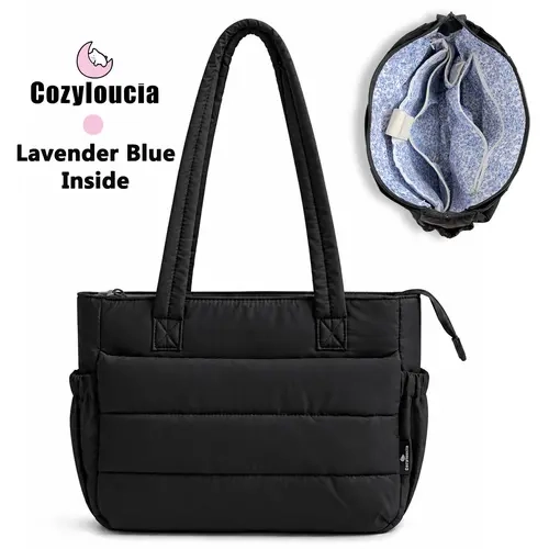 Cozyloucia Mini Tote Bag for Everyday Use,Super Lightweight and Spacious for Work,Gym,School ,Perfect Small Bag for BackToSchool
