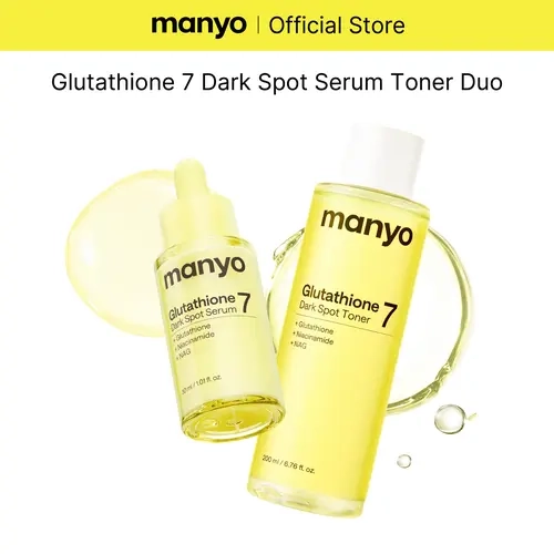 Glutathione 7 Dark Spot Duo, Glutathione 7 Serum + Toner