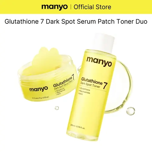 Glutathione 7 Dark Spot Duo, Glutathione 7 Patch + Toner