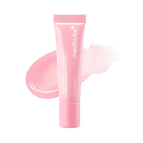 [NEW][medicube] PDRN Peptide Glossy Lip Balm (0.35 oz) | Hydrating Plumping Gloss | PDRN for Glowy, Dewy Lips | Glossy Lip Balm, Lip Routine, Lip Moisturizer for Dry Lips Treatment