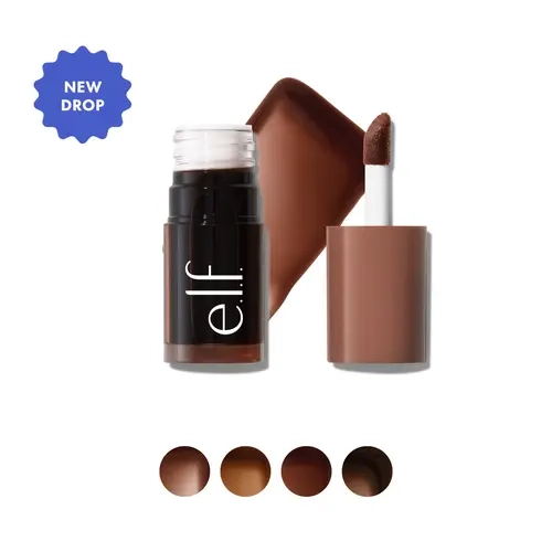 e.l.f. Sheer For It Bronzer Tint - Water Bronzer Tint for Sun-Kissed Glow, Buildable Liquid Bronzer Stain for Cheeks & Lips, Long-Lasting, Transfer-Resistant, 4 Shades