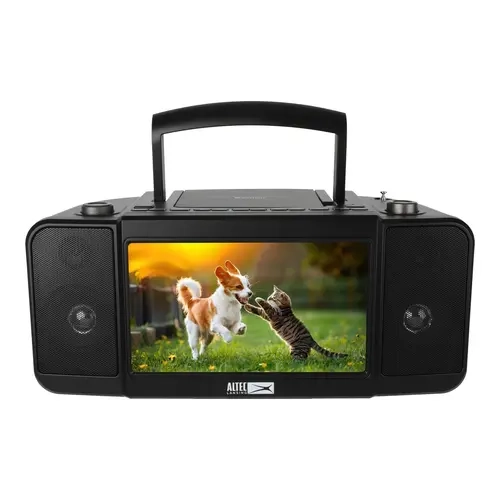 Altec Lansing 10" TV Streaming Boombox with CD DVD and Radio