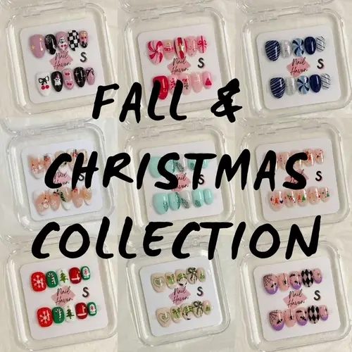 Nail Haven|Fall & Christmas Collection - Festive Nail Art Designs for Seasonal Style