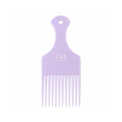 OQ HAIR 1 Count Smooth Hair Pick Comb for Curly, Thick, Medium to Long Hair