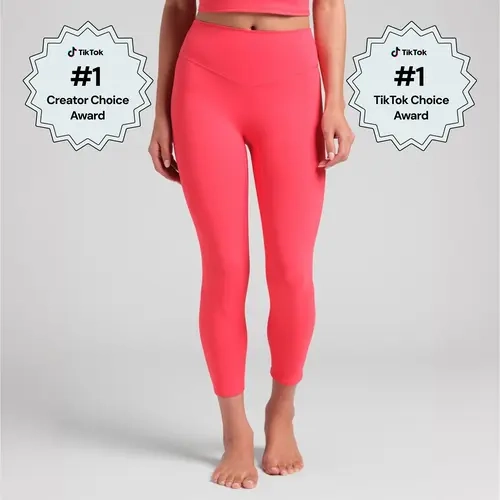 ComfrtCore 2.0 High-Waist Capri 21" | Smooth High-Waisted Cropped Leggings With Contoured V Waist