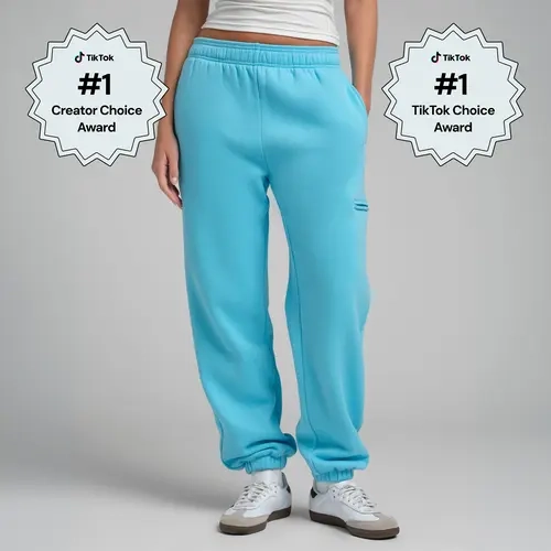 Comfrt | Neon Airplane Mode Sweatpants | Bight Color Fleece Travel Joggers With Secure Zip Pockets