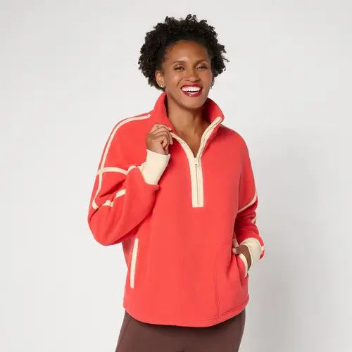 G.I.L.I. Slay the Day Fleece Half Zip Pullover