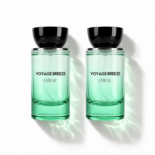 QAWAFI Voyage Breeze 2-Pack | Citrus Aromatic Fruity | Extrait De Parfum 2 x 50ml | 8H+ Long Lasting | Citron,Mint,Blackcurrant & Fig | Daily Wear,Work & Weekends