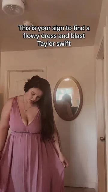 i felt like a princess today💕 #thisismeswallowingmypride #taylorswift #taylorsversion #tiktokshop #tiktokshopping #thedress #taylorswifttok 