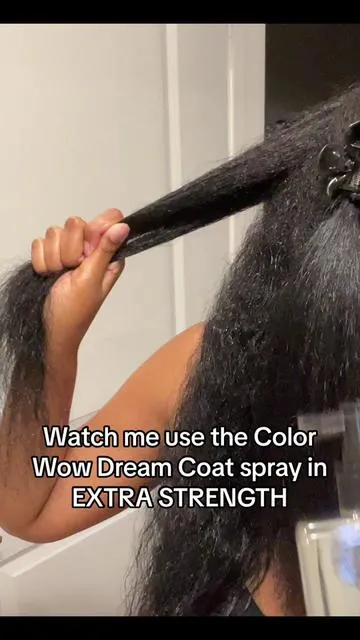Thank you @Color Wow Hair Yes it WORKS 👏🏽UPDATE TOMORROW 😘#colorwow #colorwowhair #colorwowdreamcoat #dreamcoatextrastrength #chrisappleton #fyp #hairstyle #hair #blowdry 