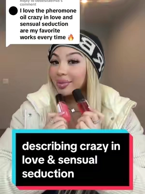Replying to @bebesita6948 crazy in love & sensual seduction 😍🤌 #dlacosmetics #pheromoneperfume #perfumelayering #perfumereview #fragrancetok #perfumerecommendations #affordableperfume #pheromones 