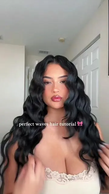 how i achieve my perfect waves 😍 @TYMO BEAUTY US #mermaidhair #waves #hairtutorial 