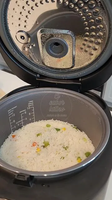 El Arroz Perfecto en la arrocera más Viral de la tienda de Tiktok #El mejor Regalo pra estas fechas #arroz #arrocera #tiktokshopping #arrosblanco #fypシ #fypシ @COSORI Kitchen 