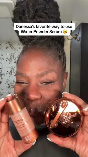Get ready with Danessa using our BRAND NEW Water Powder Serum! ❤️✨ Layer it underneath our Universal Blurring Balm Powder for added smoothing and oil control. Prep with Water Powder Serum, and prime with Balm Powder 😘 #skincare #skinprep #skincaretips #makeupforoilyskin #makeupfordryskin #comingsoon #viralmakeup #danessamyricksbeauty #foryou #foryoupage #fyp 