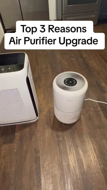 Excited to use this new air purifier! #dogsoftiktok #hair #allergies #purifier #cleanair #airquality #cleantok #homeessentials #homedecor 
