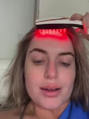 Im ready to go to sleep now 😂😂 #headmassager #redlighttherapy #bluelight #tiktokmademebuyit #vibrating #BeautyTok #hairtok #haircare #hairtutorials #hairloss #hairlosshack #howtogrowyourhair #hairgrowthtips #fyp 