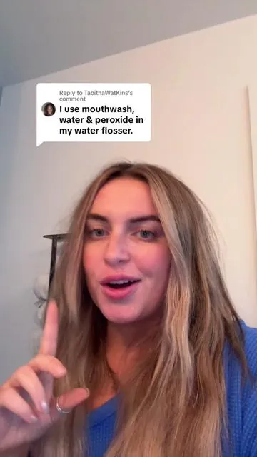 Replying to @TabithaWatKins #waterflosser #dentalhygienist #bitvae #toothpick #teethwhitening #mouthwash #cleanteeth #teethwhiteninghack #cleaningtiktok #musthave #tiktokmademebuyit #tonsilstones #tonsilstonesremoval #teeth 