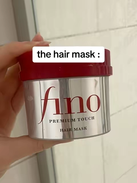 the hype is real y’all #finohairmask #shiseidohairmask #japanesehairmask #haircare #shinyhair #aesthetic 