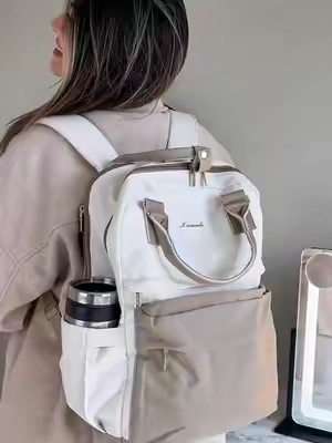 Pack with me with my new work bag!💕 The one and only Lovevook laptop backpack.⭐ (So many pockets!!!)🤩🤩🎒