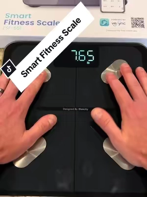 This Etekcity smart fitness scale is a game changer when it comes to being fit and changing your physique.  #diet #Fitness #strengthtraining #workout #gym 