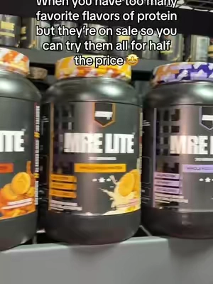 What flavor are you picking??? #GymTok #protein #stayhydrated #proteinshake #proteinpowder #sale #shop #redcon1 #Fitness #fyp #tiktokshop 