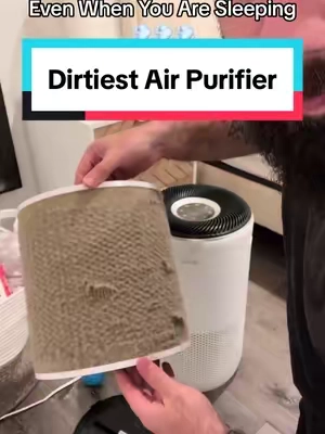 I cant believe how much dirt was in this Air Purifier by @Levoit_official . #cleanair #pure #healty #homeimprovement #Home #tiktokshop #fyp 