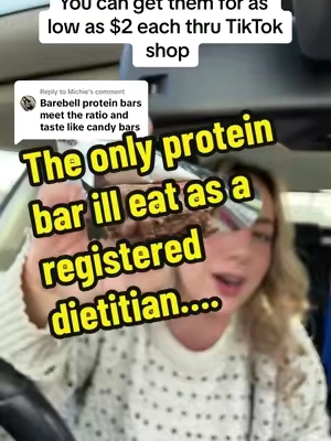 Replying to @Michie #greenscreen these are my favorite protein bars! idk why i didnt edit my sneeze out it just felt right lol #proteinbars #barebells #proteinsnack #proteinrecipe #tiktokmademebuyit #tiktokshopmademebuyit #mothersday #tiktokshopmothersday #favoritesnack #FitTok #highproteinrecipes #highproteinlowcalorie 