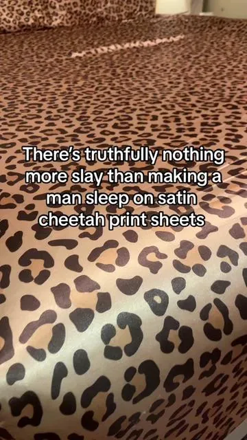 He specifically asks for the “silky” sheets to be put on the bed in the summer cuz they r nice n cool