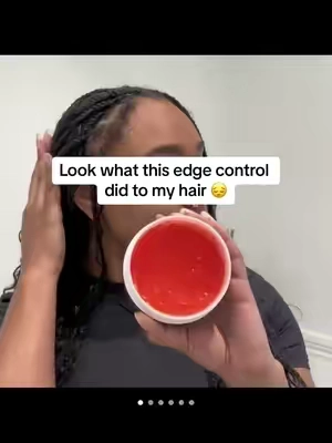 Look at what this viral edge control did to my hair !!! #baskandlatherco #blackownededgecontrol #edgecontrolfor4chair #bestedgecontrol #baskandlatheredgecontrol #edgecontrolthatworks 