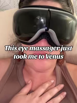 Where was this eye massager 10 years ago? This is the best gadget ive ever purchased andits perfect for migraines or stress, its truly a relaxing experience. 