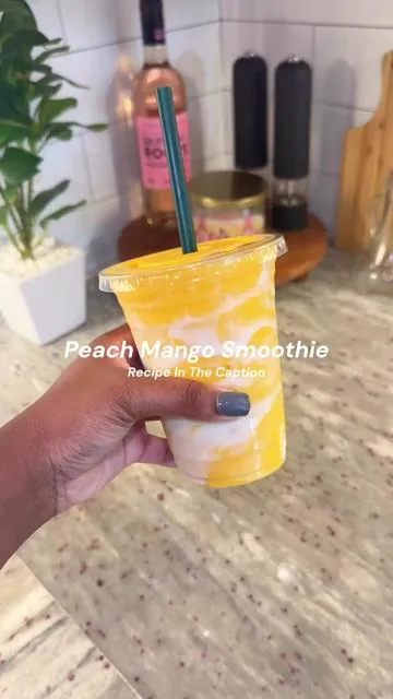 Petition for this to be the drink of the summer. ☀️🍑  #NinjaBlendsense   📷: @Days with Dae 