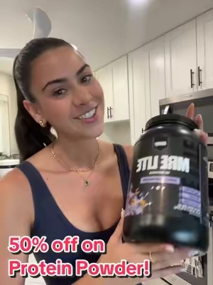 🗣️ Calling all gym heads and protein lovers! ‼️MRE Lite protein powder is on sale‼️ stock up while you can!  #GymTok #Fitness #gym #proteinpowder #protein #ttsacl #tiktokshop #sale #viral #mrelite 