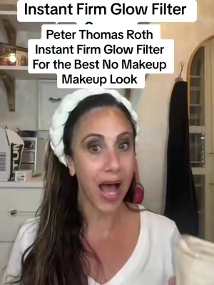 This product right here is all you will ever need for flawless no-makeup “makeup” skin! This Glow-Filter Primer Serum will smooth the skin and to add a healthy sheen! You can also finish it off with some cream blush and lip balm to create the most natural "fresh faced" look  @Peter Thomas Roth Labs  #creatorsearchinsights #MakeupRoutine #beauty #tiktokshopsummersale  #nomakeupmakeup #foundationhack #over40  #matureskinmakeup #makeuptutorial  