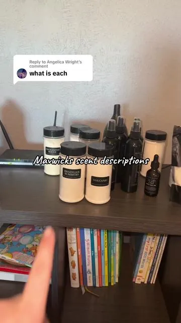 Replying to @Angelica Wright scent descriptions! #mavwicks #mavwicksscents #mavwickscandleco #mavwicksfragrance 