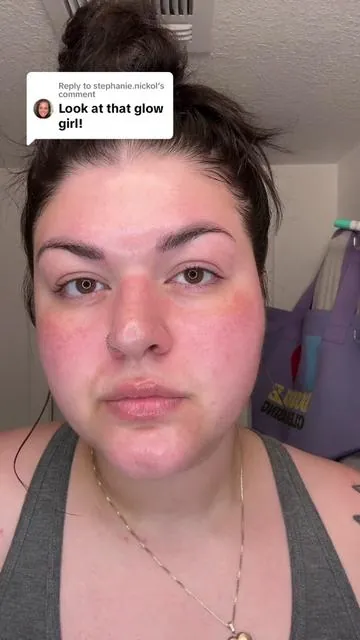 Replying to @stephanie.nickol DAY 3 - my skin has simply NEVER been this glassy 🤤 This is quickly becoming a product I dont see myself going without…. 🫣  @Medicube Global 💞  #medicube #medicubejellycream #collagenjellycream #jellycream #collagenjelly #medicubecollagenjellycream #medicubecollagen #collagen #collagenskincare #skintok #day3 #skincareseries #series #results #glassskin #glowingskin 