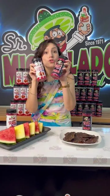 Azu-Mecha Furia COMBO 🔥 Available NOW ‼️ TikTok Snacks Watermelon with Furia & Carne Seca with Furia BOLD (Spice & Spicy) #paratii #fypシ゚viral #srmichelado #snackseasoning #furia 