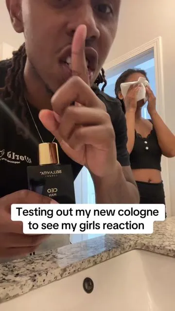 I treid to see how she would react to my new cologne #cologne #colognetiktok #ceocologne #tiktokshopbacktoschool 