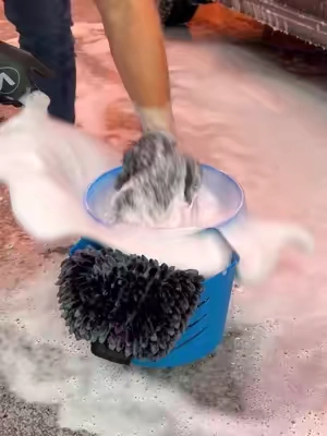 Extremely Satisfying Car Detailing ASMR 🤩🫧 - The Viking Pearl Chenille Wash Mitt is packed with dense, absorbent chenille noodles for a gentle and thorough cleaning. A soft, knit elastic cuff paired with an inner liner and durable stitching, help create a comfortable wash mitt you can use over and over. - #cardetailing #carcleaning #satisfying #oddlysatisfying #asmr #autodetail #satisfyingvideos #autodetailing #interior #detailing #asmrvideo #asmrsounds #carwashing #carpetcleaning #vikingcarcare 