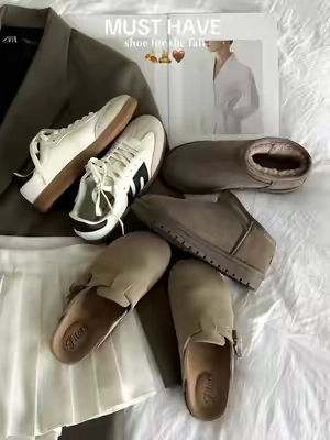 I'm obsessed!!  #fallaesthetic #comfyshoes #autumn #autumnfashion #tiktokshopfinds 